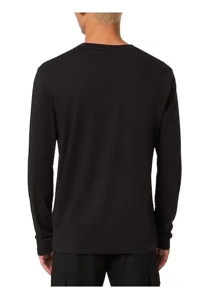 Mark Iı L/s Tee 2.0 Black/white L Erkek Outdoor T-Shirt
