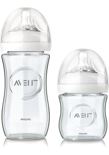 Philips Avent Natural Cam Biberon 0m+ 120 ml ve 1m+ 240 ml