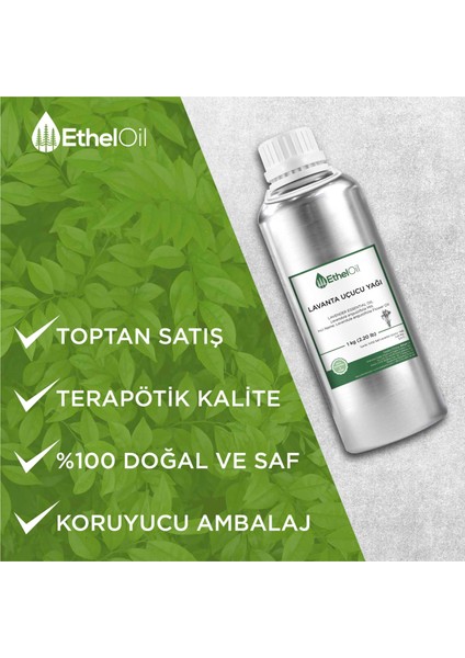 Lavanta(Lavender) Uçucu Yağı - Etheloil - 1 KG - Saf ve Doğal Uçucu Yağ - Üretici Firma