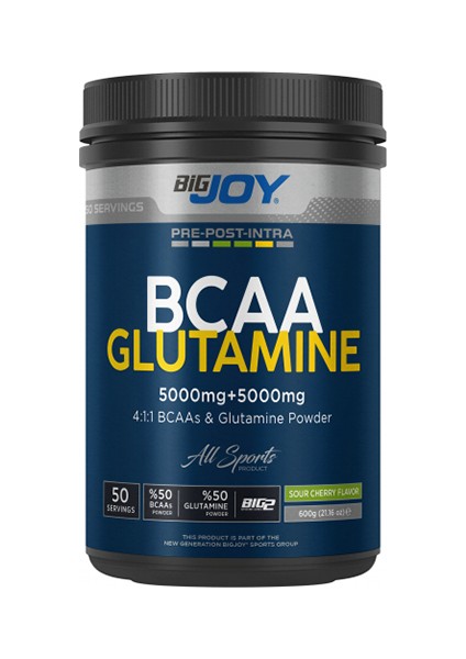 Bigjoy Bcaa + Glutamine 600GR - Vişne Aromalı