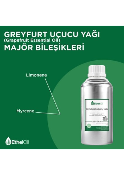 Greyfurt Uçucu Yağı - Etheloil - 500 gr - %100 Saf ve Doğal Uçucu Yağ - Üretici Firma ,yüksek Kalite – Grapefruit Essential Oil - Citrus Paradisi Macfad.