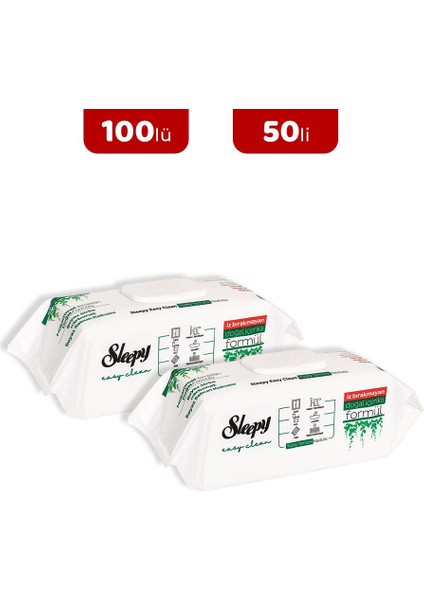 Easy Clean Yüzey Temizlik Havlusu 100'LÜ ve 50'li