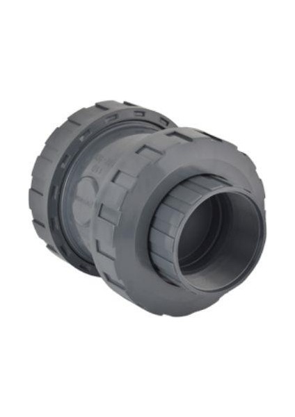 Pvc Yapıştırma Muflu Yaylı Çekvalf ( Ø 50 ) ( 1 Adet )