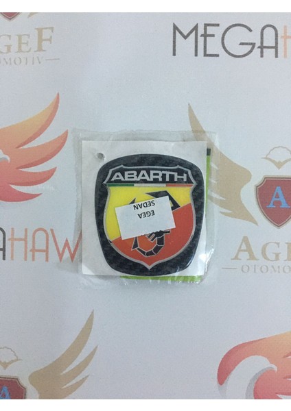 Fıat Egea (Hb/sedan) - Abarth - Otomobil/motosiklet Arma&etiket