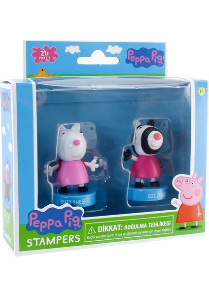 Peppa Pig Stampers 2'li Figür - Model 1