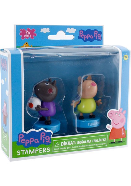 Peppa Pig Stampers 2'li Figür - Model 3