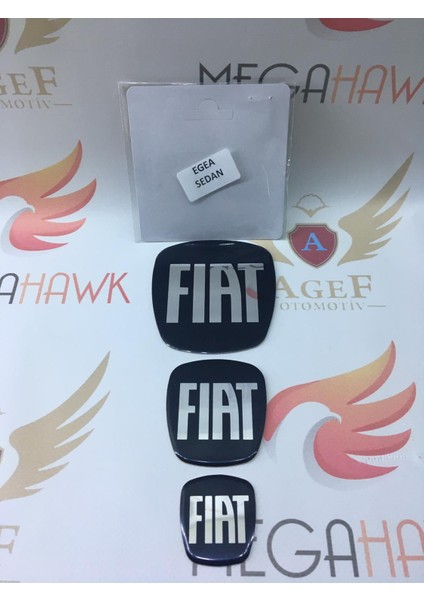 Fıat Egea Sedan/hb - Arma Plasto 3'lü Set (Renk/kasa Seçenekli)