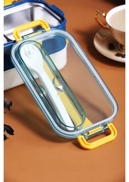 Bento Lunch Box Ofis-Okul Için Yeni Nesil Sefer Tası Taşınabilir Yemek Kutusu Çelik Ff462 modelleri