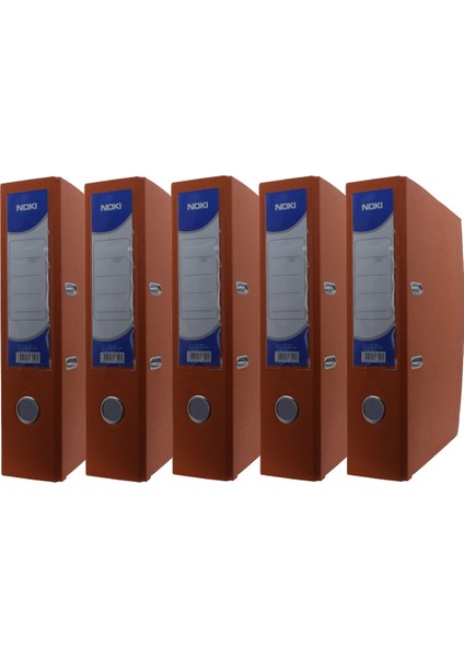 Geniş Plastik Klasör (56411-040) Turuncu 5 Li Paket