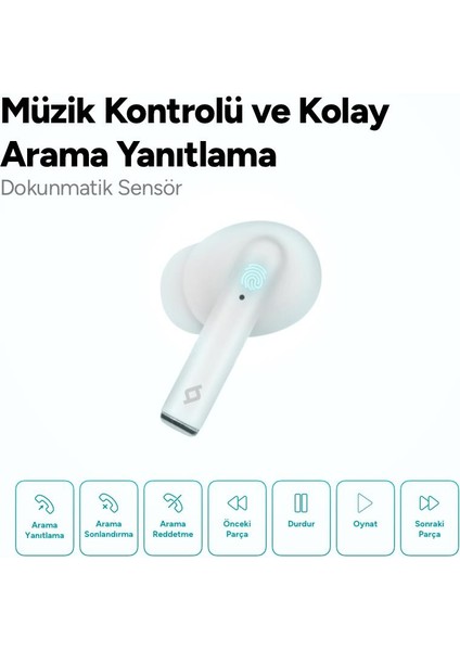 ttec AirBeat Tone TWS Bluetooth 5.1 Kablosuz Kulaklık