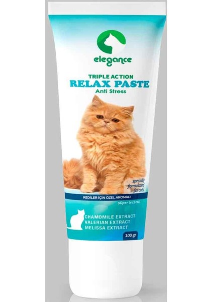 Relex Paste Stres Önleyici Kedi Malt Macun 100gr