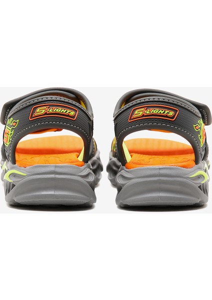 Thermo-Splash Büyük Erkek Çocuk Gri Işıklı Sandalet 400109L Cclm