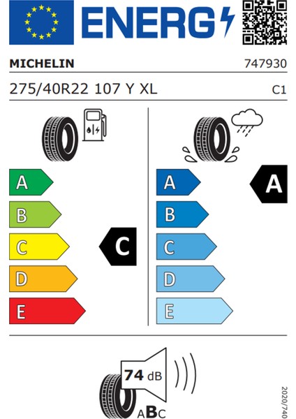 275/40 R22 107Y Xl Pilot Sport 4 Suv Zp (Runflat) Rg Yaz Lastiği ( Üretim Yılı: 2023 )