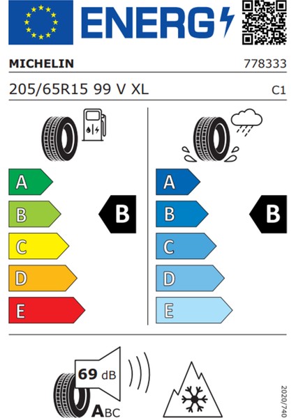 205/65 R15 99V Xl Tl Crossclimate+ 4 Mevsim Oto Lastiği ( Üretim Yılı: 2023 )