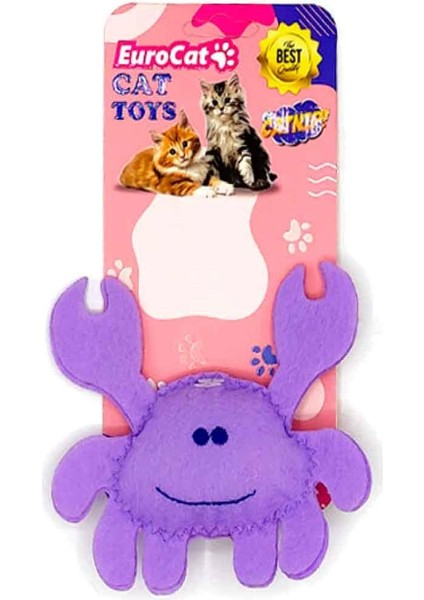 Toys Yengeç Şeklinde Kedi Oyuncağı
