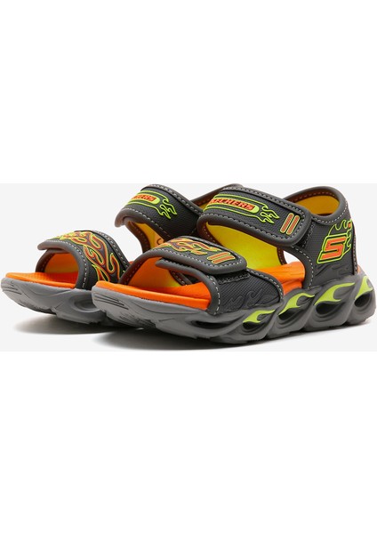 Thermo-Splash Büyük Erkek Çocuk Gri Işıklı Sandalet 400109L Cclm