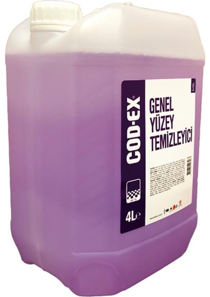 Genel Yüzey Temizleyici Lavanta 4L X 2 Adet