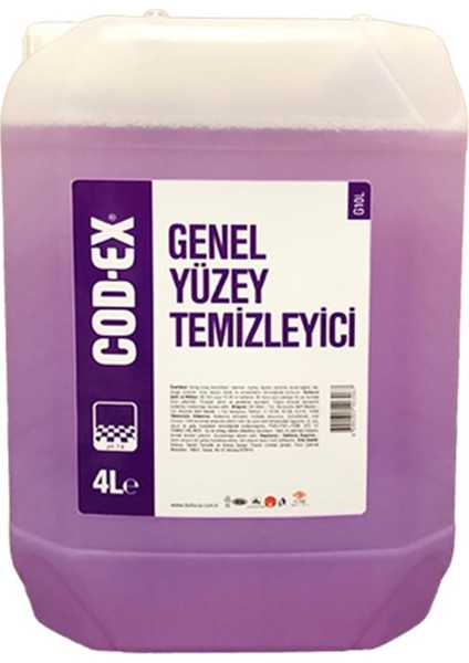 Genel Yüzey Temizleyici Lavanta 4L X 2 Adet