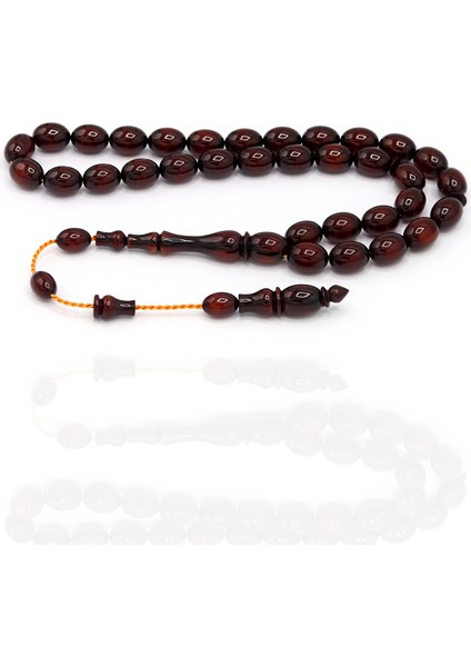 Fırınlanmış Osmanlı Benzetmesi Sistem Püskül Sıkma Kehribar Tesbih 201022239