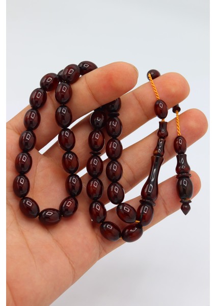 Fırınlanmış Osmanlı Benzetmesi Sistem Püskül Sıkma Kehribar Tesbih 201022239 fiyatları