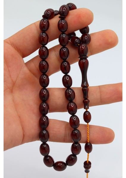 Fırınlanmış Osmanlı Benzetmesi Sistem Püskül Sıkma Kehribar Tesbih 201022239 fırsatları