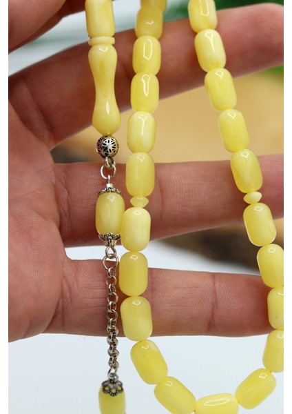 Sarı Kapsül Kesim Beyrut Damla Benzetmesi Toz Kehribar Tesbih 201022241 fiyatları