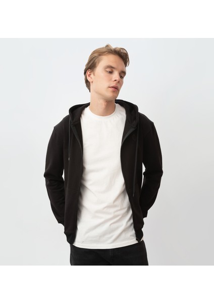 Aesir Kapüşonlu Sweatshirt Siyah modelleri