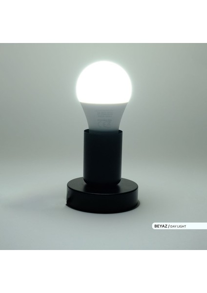 9W LED Ampul 6500K Beyaz Işık A60 E27 modelleri