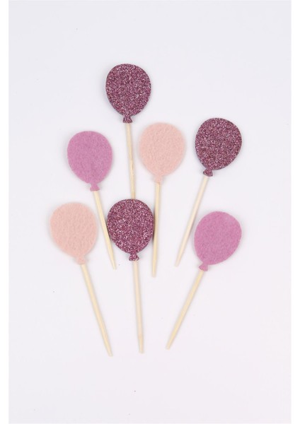 Lila Happy Birthday Balon Pasta Süsü fırsatları