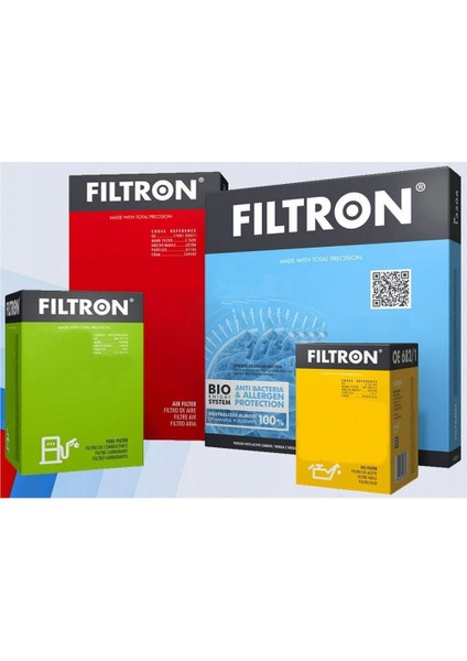 Vw Passat B7 1.6 2.0 Tdı Dizel Filtron Filtre Bakım Seti 2011-2014(HAVA+YAĞ+YAKIT+STANDART Polen)