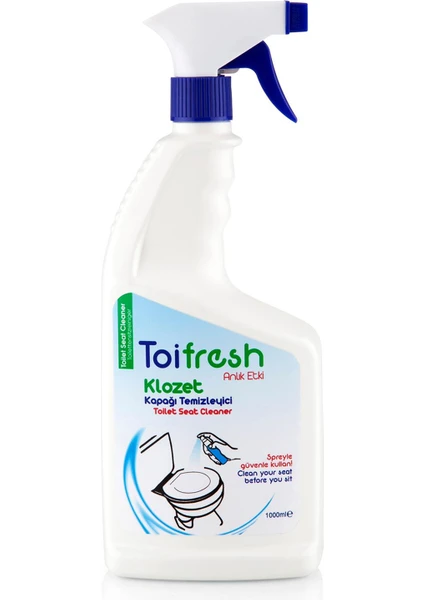 TOIFRESH 1000 ML KLOZET KAPAĞI TEMİZLEYİCİ