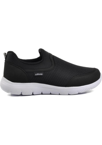 Pest Siyah-Beyaz Fileli Comfort Erkek Spor Ayakkabı