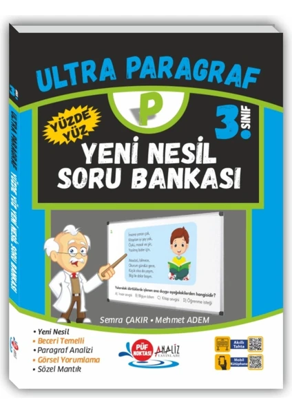 Analiz Yayınları Ultra Paragraf Soru Bankası 3. Sınıf