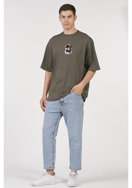 Oversize T-Shirt Gangster Panda Haki