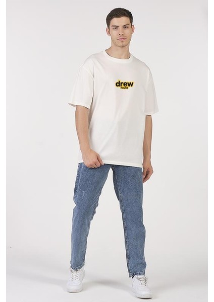 Oversize T-Shirt Drew Ekru