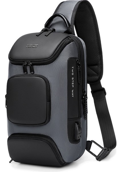 Erkek Çantası, Göğüs Çantası, Omuz Çantası, Iş Için Uygun Messenger Çanta, Erkek Moda Küçük Sırt Çantası (Yurt Dışından)