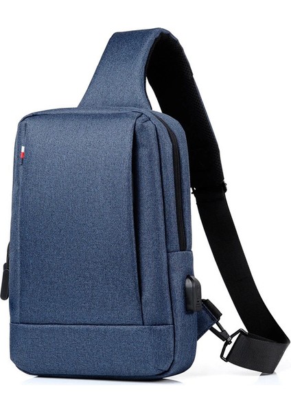 Erkek Çantası, Göğüs Çantası, Crossbody Çantası, Oxford Kumaş Omuz Çantası, Rahat Omuz Çantası (Yurt Dışından)