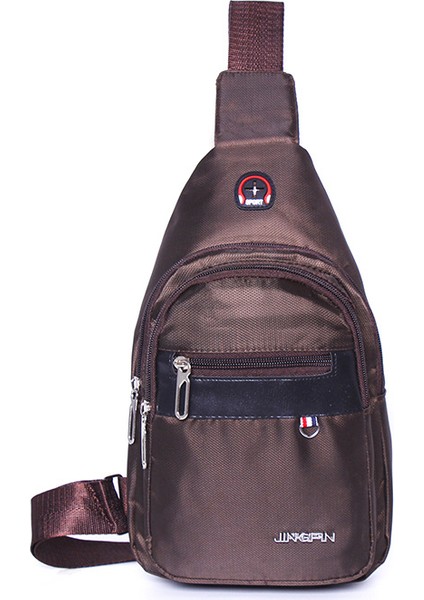 Go Biz Erkek Omuz Çantası, Rahat Göğüs Çantası, Vahşi Moda Seyahat Cep Telefonu Çantası, Seyahat Spor Crossbody Çanta (Yurt Dışından)