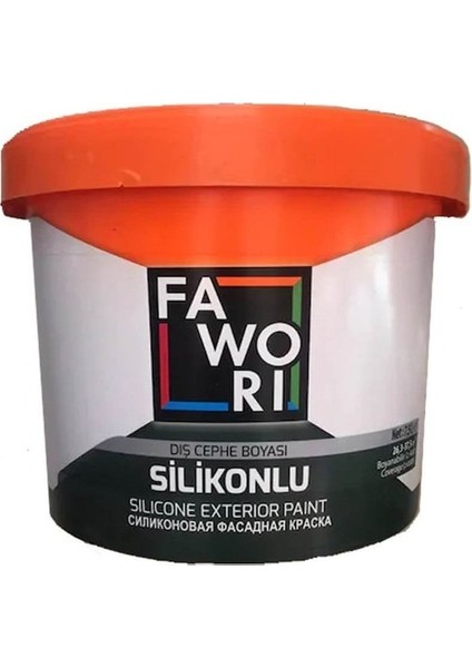 Silikonlu Dış Cephe Boyası 15LT (Renk Seçenekli)