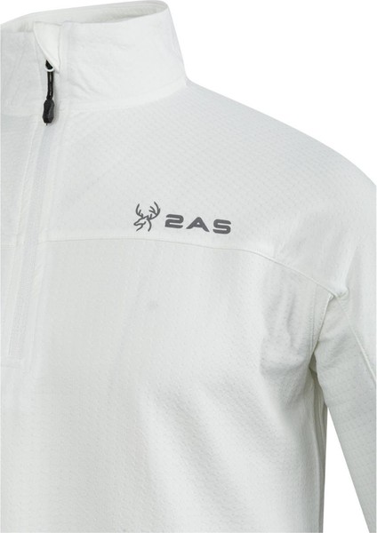 Kolima Yarım Fermuarlı Sweatshirt Beyaz fırsatları