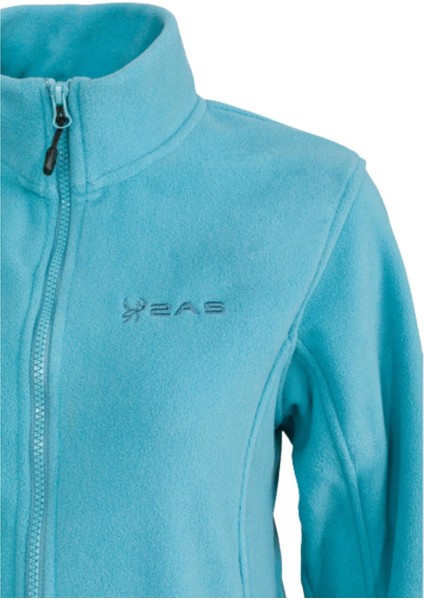 Pello Tam Fermuarlı Heavy Kadın Polar Sweatshirt