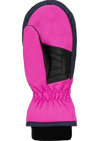 Mitten Koyu Pembe Çocuk Kayak Eldiveni fiyatları