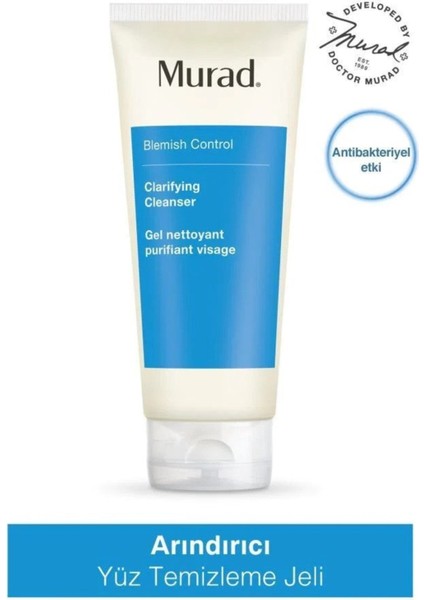 Clarifying Cleanser Arındırıcı Etkili Yüz Temizleme Jeli 200 ml - V78