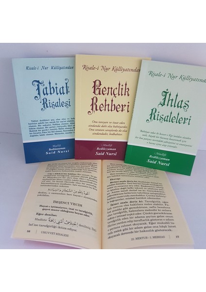 Tabiat - Gençlik - İhlas - Uhuvvet Risaleleri Ortaboy 4'lü - Bediüzzaman Said Nursi fiyatları