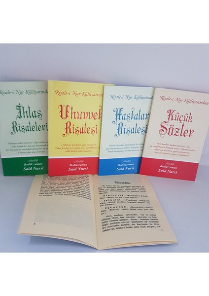 İhlas - Uhuvvet - Hastalar - Küçük Sözler - Tabiat Risaleleri 5'li Set - Bediüzzaman Said Nursi fiyatları