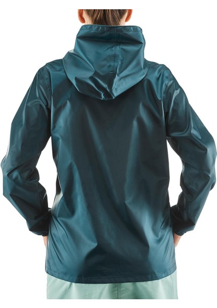 Quechua Kadın Outdoor Yağmurluk - Mavi - Raincut indirimleri