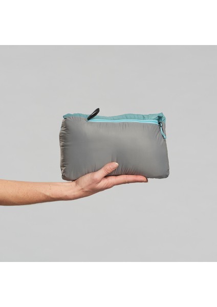 Forclaz Kadın Outdoor Trekking Kapüşonlu Şişme Mont - Turkuaz - MT100 -5°c modelleri