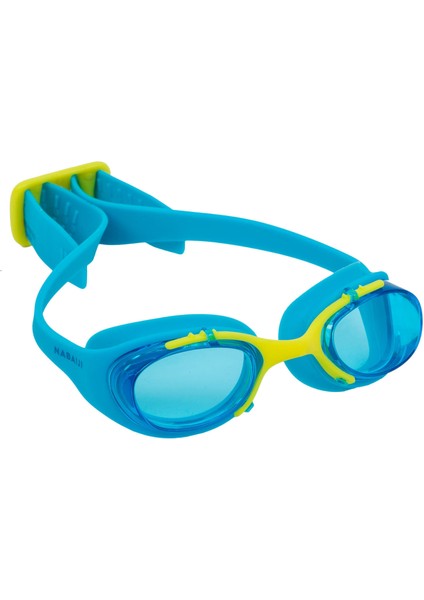 Nabaiji Çocuk Yüzme Seti - Mavi / Siyah - 100 Start