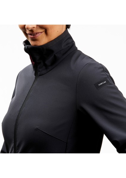 Forclaz Kadın Softshell Mont - Siyah - Mt100