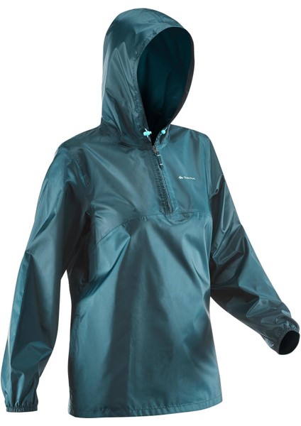 Quechua Kadın Outdoor Yağmurluk - Mavi - Raincut fiyatları